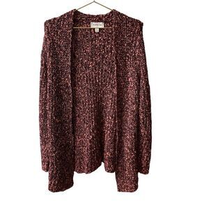 Highline Collective Wool Blend Open Front Cardigan Sweater Size XS